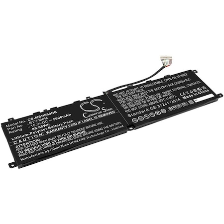 Bsc Preferred MSI GP66 GP76 Leopard 10UG Laptop and Notebook Replacement Battery CS-MSH660NB